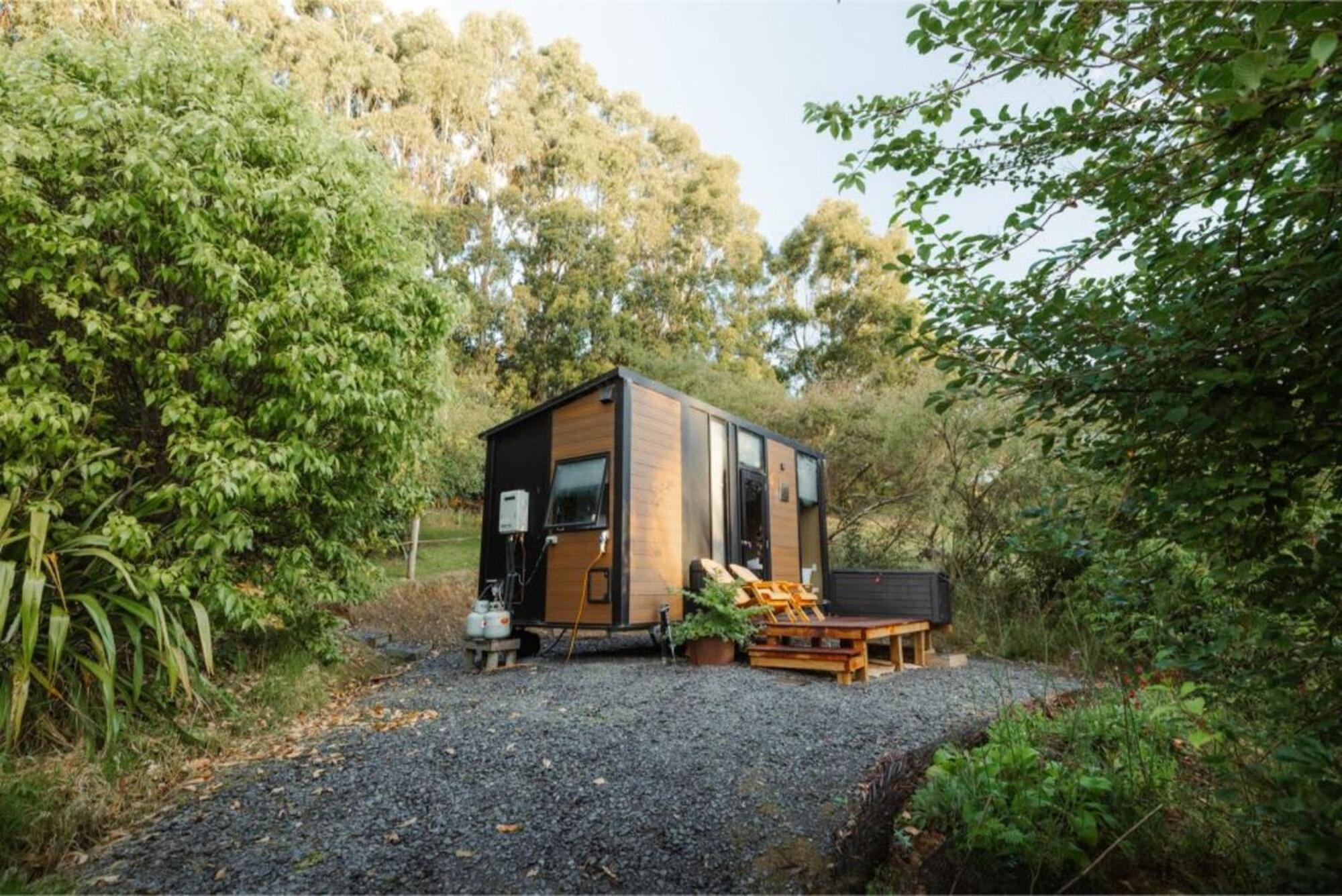 Tranquility Tiny House By Tiny Away Villa Owaka Luaran gambar