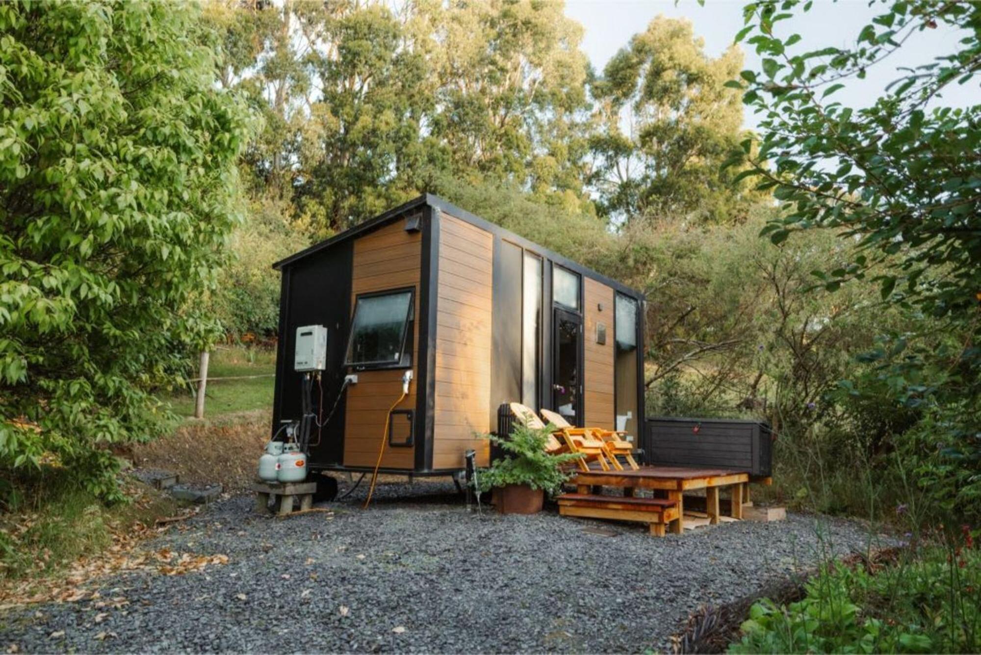 Tranquility Tiny House By Tiny Away Villa Owaka Luaran gambar