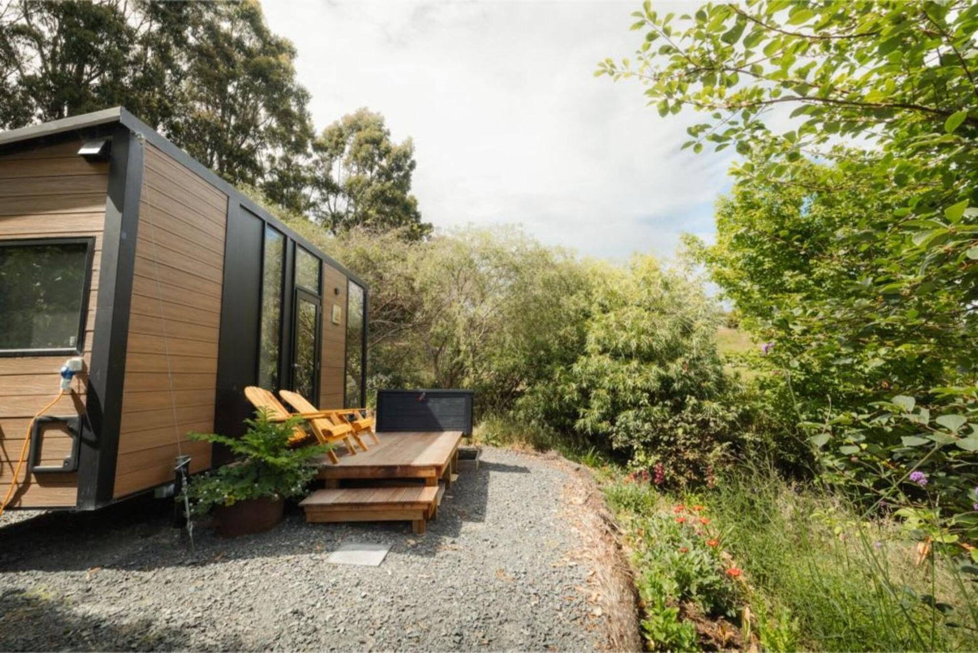 Tranquility Tiny House By Tiny Away Villa Owaka Luaran gambar